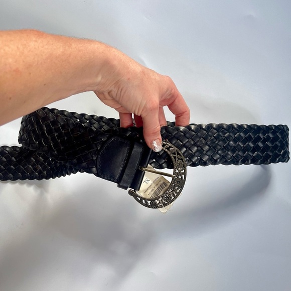 NWT COLDWATER CREEK BRASS BUCKLE BOHO BELT - Picture 4 of 7